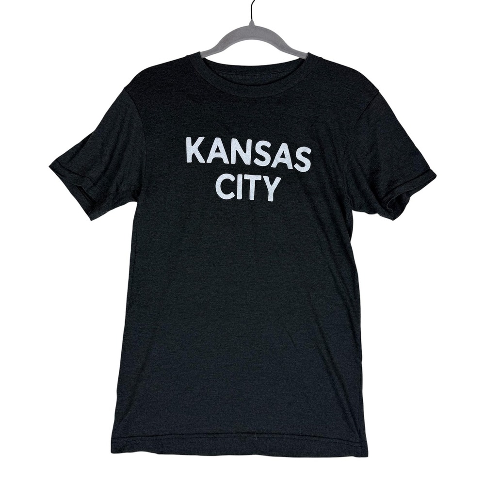 Bellboy Shirt Mens Small Gray Heather Kansas City Graphic Tee Crewneck USA